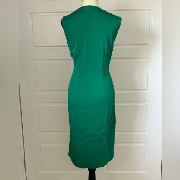 LK Bennett Green Midi Dress - Picture 3 of 9